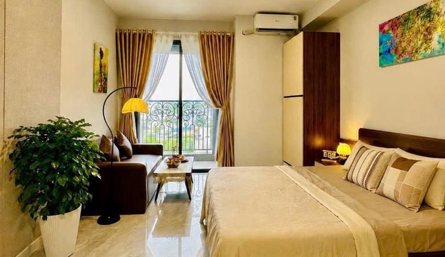 Studio đầy đủ NT, view đẹp, gần chợ nổi Cái Răng in Can Tho