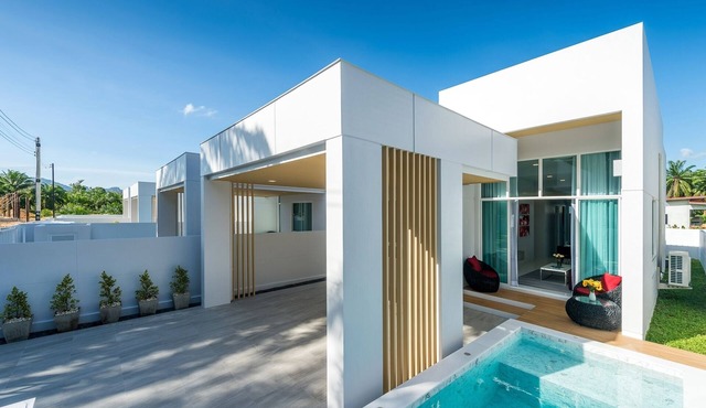 The Garnet Light Pool Villa Aonang Krabi ,Cozy 3BR Pool Villa, 5 mins to beach