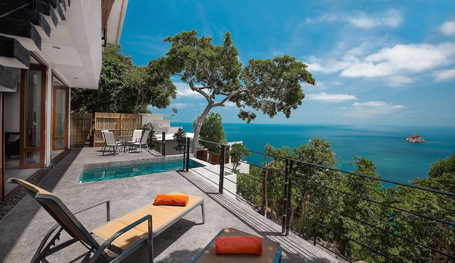 The Philip's villa 1 is a beautiful 2 bedroom villa and a pool. in Koh Tao