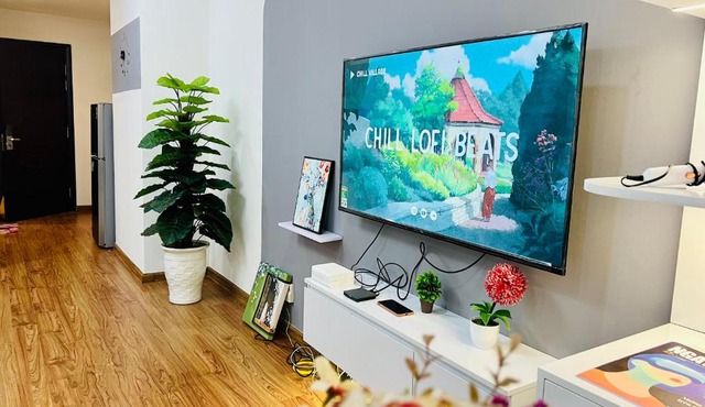 Times City căn 1 phòng ngủ toà T8 luxury view nhạc nước