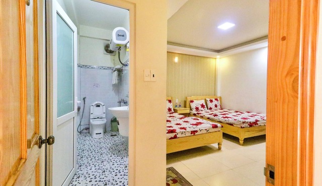 Twin Room 304 Charming hotel in terrific Đà Lạt with WiFi