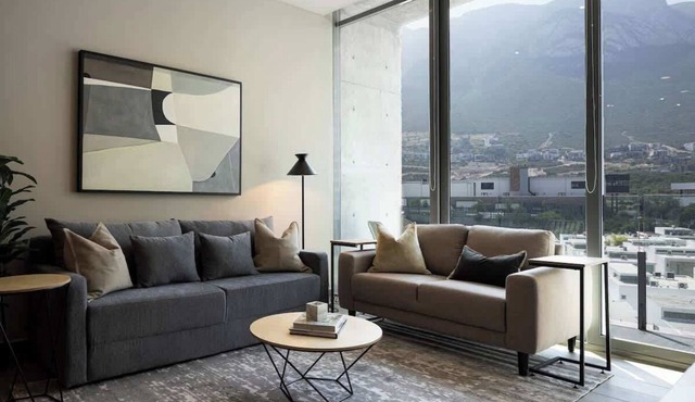 Valle Poniente, Huasteca Views, Pool, Gym, Balcony in Santa Catarina