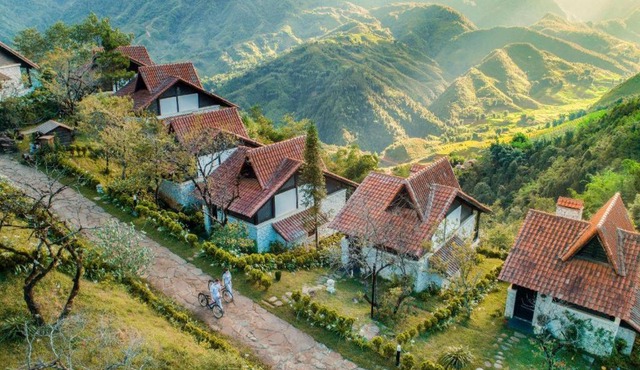 Villa 2 ngu Panorama View khu quan the Sapa Jade Hill