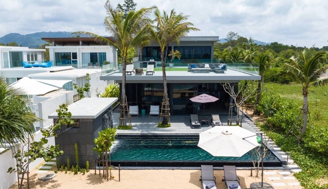 Villa 57 Natai Beach- The latest in modern Luxury closest to the Sand in Phuket. in Khok Kloi