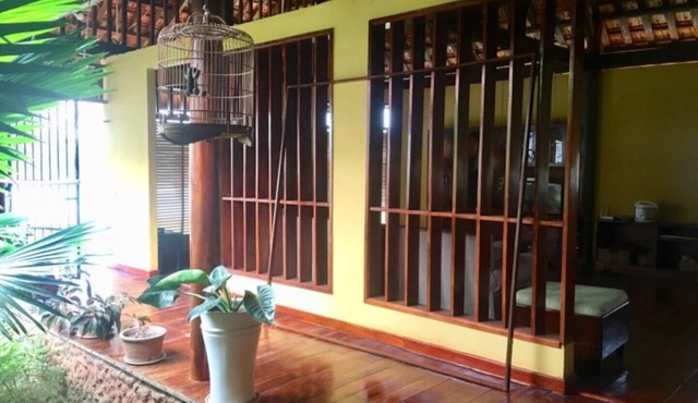Villa Cua Can - Garden River View - 50m to the beach.