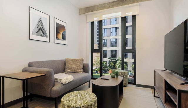 w* | Enchanting 1BR in the Heart of Interlomas in Naucalpan de Juárez