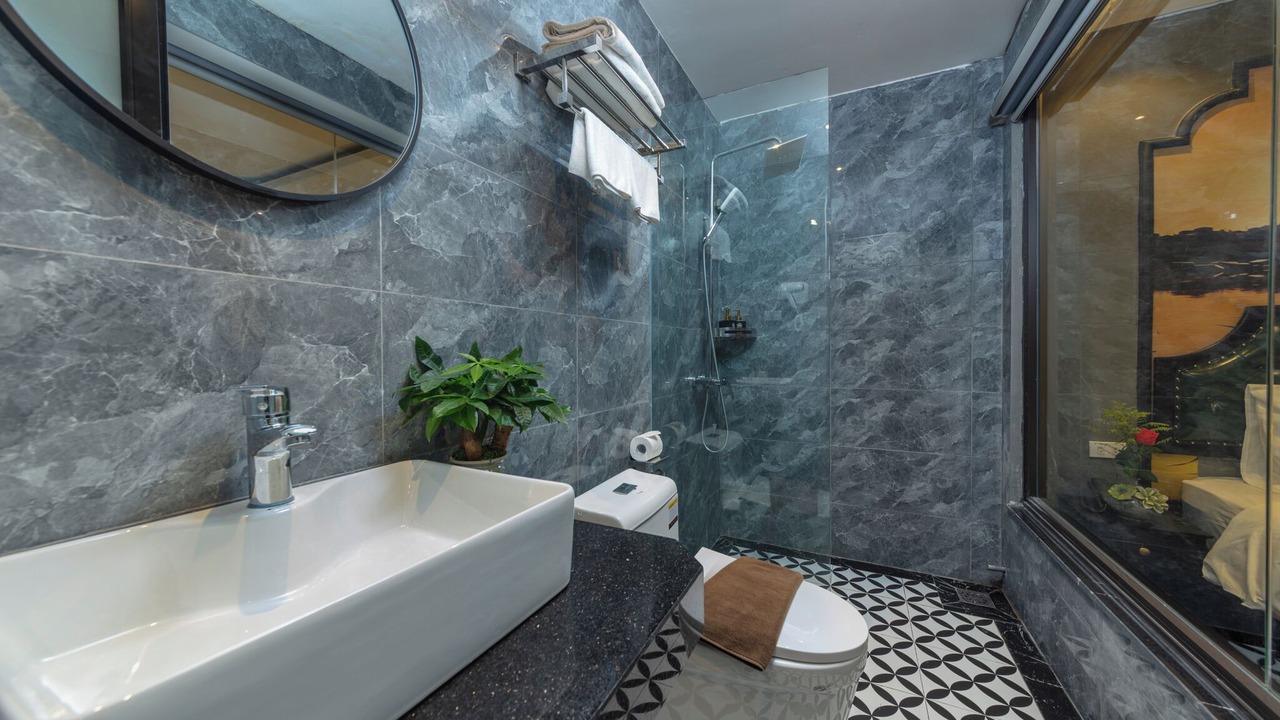 Photo of Bathroom in Hanoi Backpacker Quarter