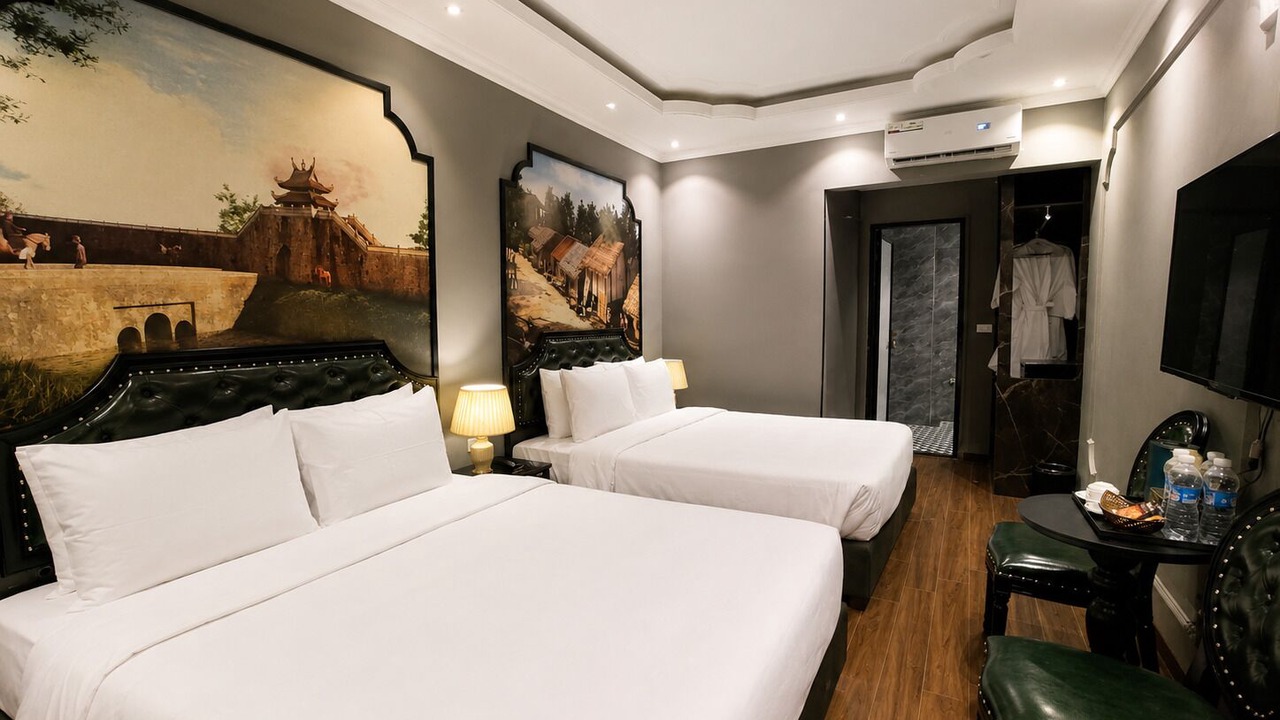 Photo of Bedroom in Hanoi Backpacker Quarter