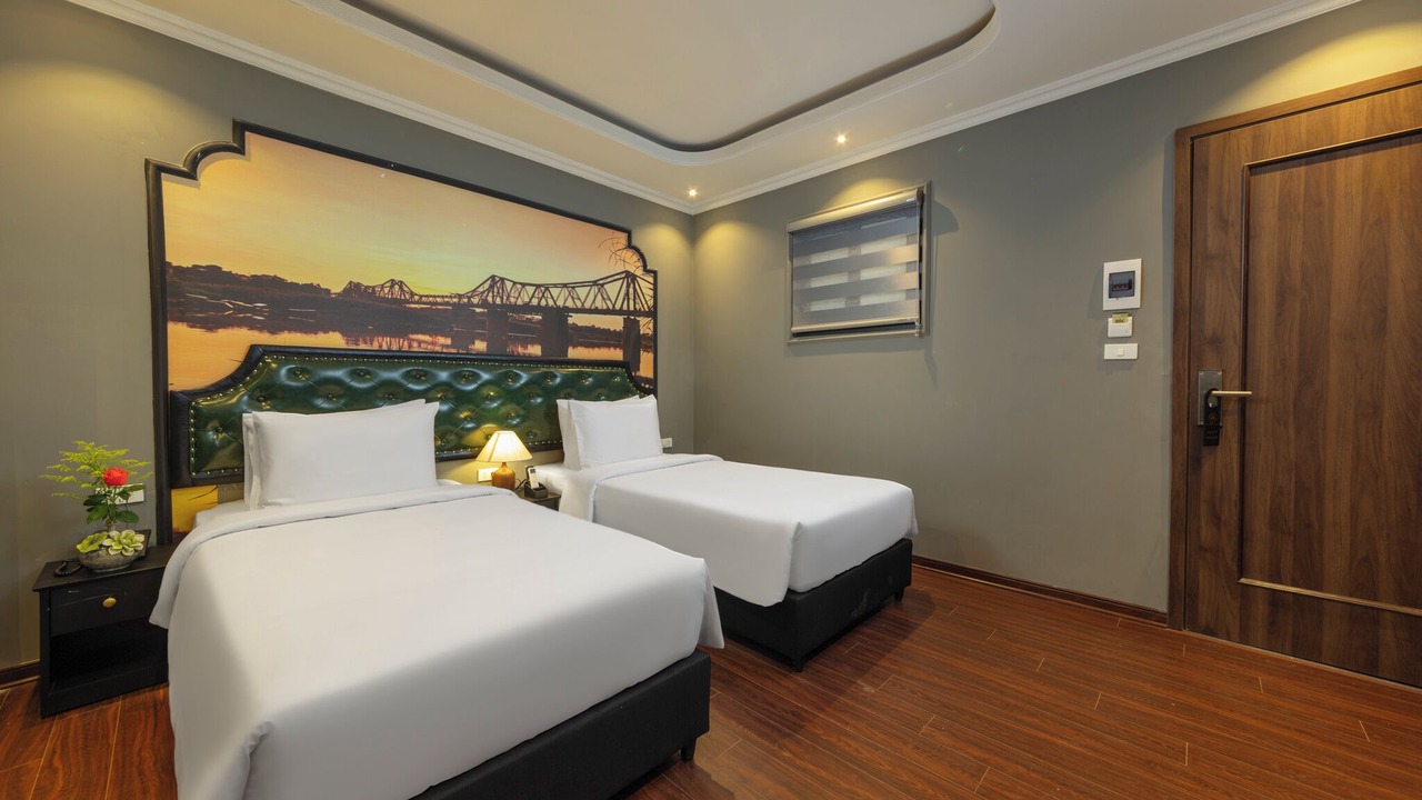 Photo of Bedroom in Hanoi Backpacker Quarter