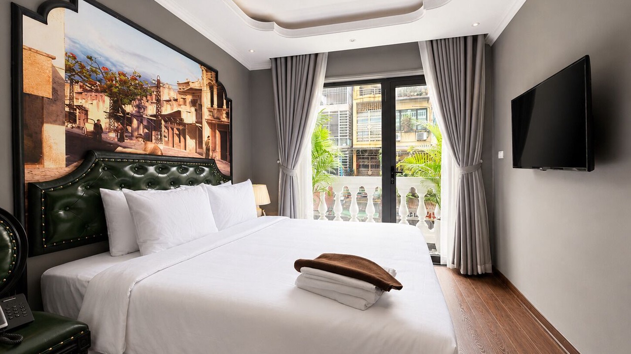 Photo of Bedroom in Hanoi Backpacker Quarter
