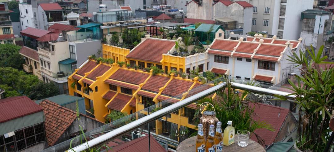 Photo of Buildings in Hanoi Backpacker Quarter