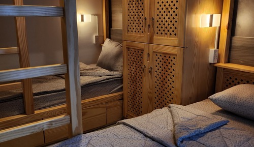 Shared Dormitory, Mixed Dorm (4 Bunk Beds)