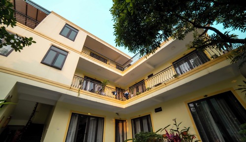 Deluxe Room, Multiple Beds, Patio, Garden View