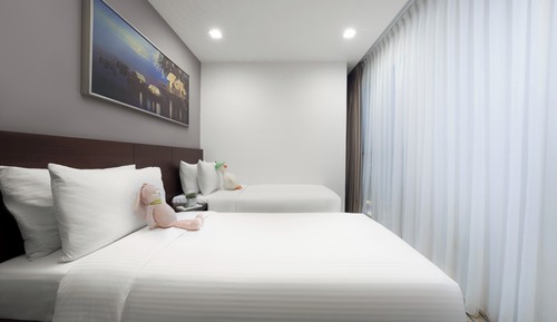 Deluxe Room, 2 Bedrooms, City View