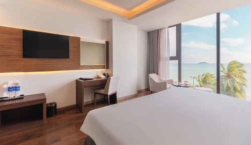 Superior Double Room, 1 Queen Bed, Sea View