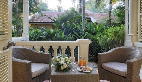 Deluxe Double Room, Garden Area