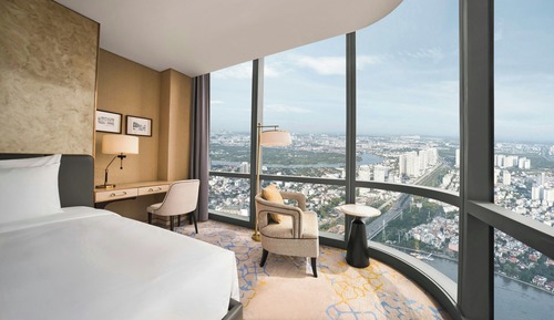 Club Room, 2 Twin Beds, Non Smoking, Club Lounge Access (Panoramic View)