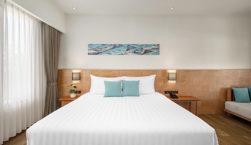 Deluxe Bungalow, 1 King Bed, Sea View