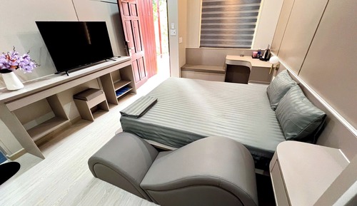 Japanese-style Studio, 1 Queen Bed, Resort View