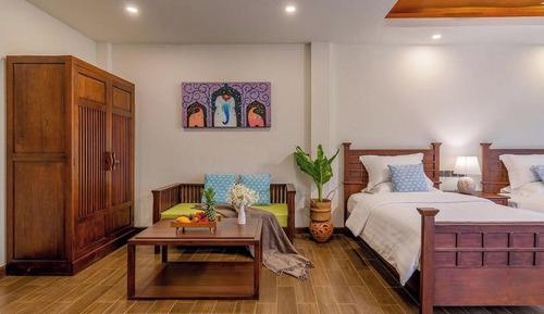 Twin Room, Pool View