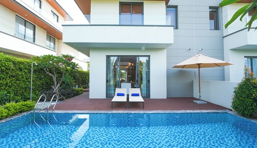 Villa, 3 Bedrooms (1 King 1 Queen 2 Single Beds)