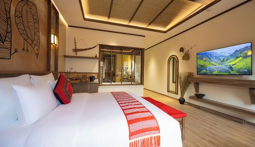 Deluxe Double Room, Balcony, Beach View
