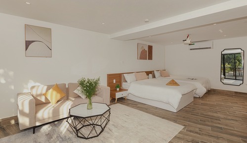 Standard Twin Room, Patio, Garden View