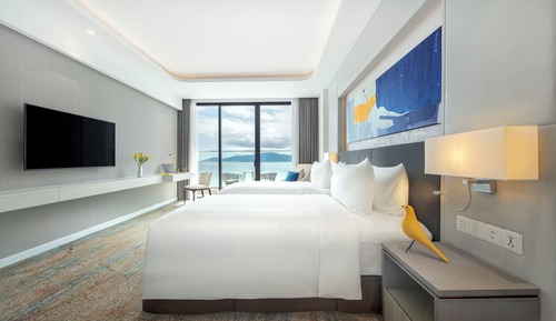 Premium Room, 2 Twin Beds, Ocean View (High Floor)
