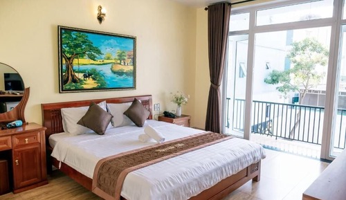 Basic Double Room, Balcony, City View