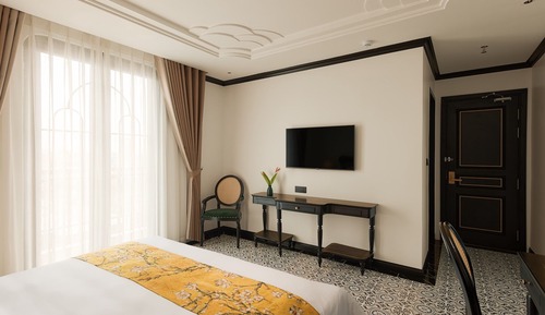 Deluxe Double Room, Balcony, City View