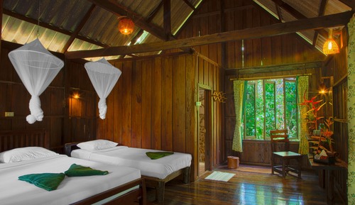Deluxe Cabin, Balcony, Park View