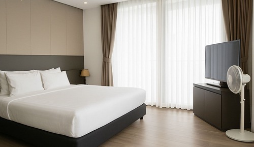 Luxury Double Room, Bathtub, Sea View