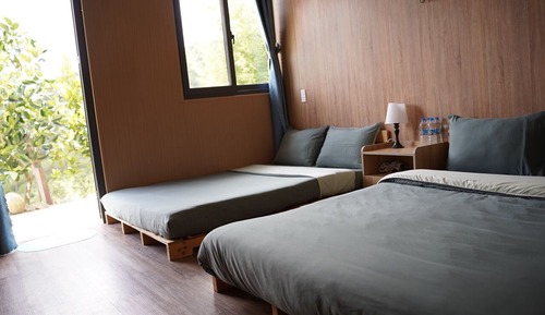 Standard Quadruple Room, Multiple Beds, Garden View