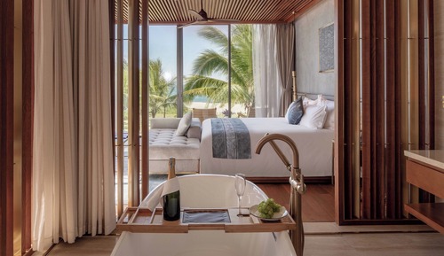 Three-Bedroom Beachfront Pool Villa