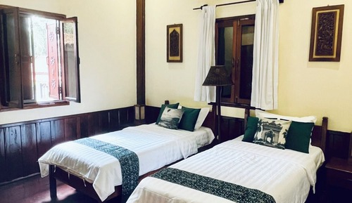 Superior Twin Room, Balcony, Courtyard View