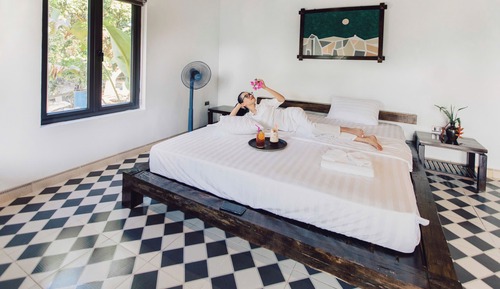 Romantic Double Room, Courtyard View