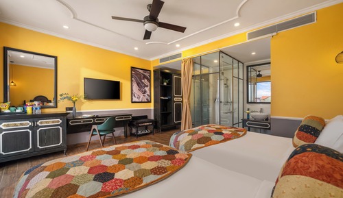 Deluxe Double or Twin Room, Balcony, City View