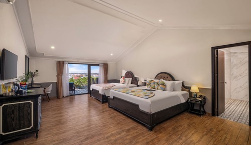 Family Quadruple Room, Balcony, Ocean View