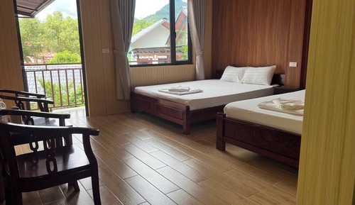 Panoramic Triple Room, Patio