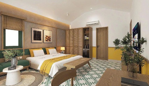 Luxury Double Room, Mountain View