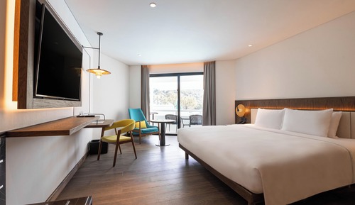 Premium Room, 1 King Bed, Pool View