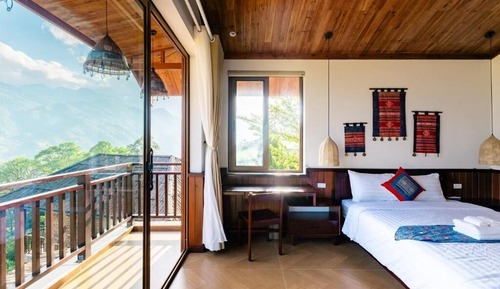 Double Room, Balcony, Mountain View