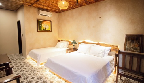Deluxe Triple Room, Balcony, Garden View
