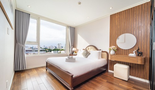 Luxury Apartment, 2 Bedrooms, Private Bathroom, City View