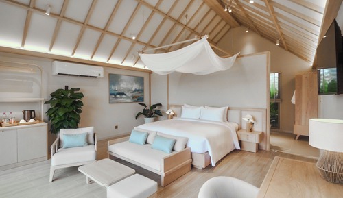 Premier Bungalow, 1 King Bed, Beachfront