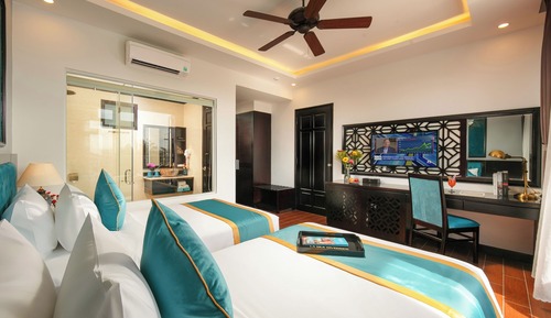 Family Connecting Garden View or Partial River & Balcony