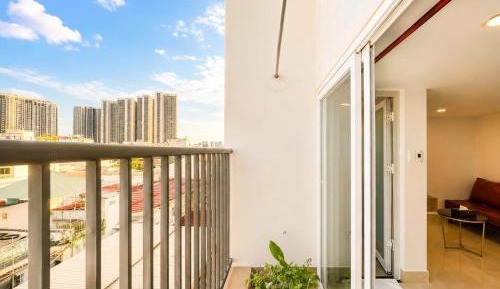 Studio with Balcony