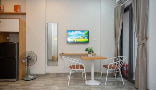 Studio with Balcony