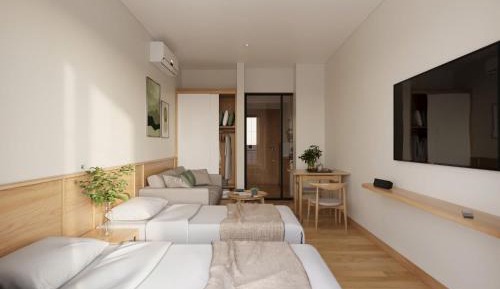 One-Bedroom Apartment with View