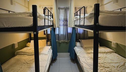 Single Bed in Female Dormitory Room